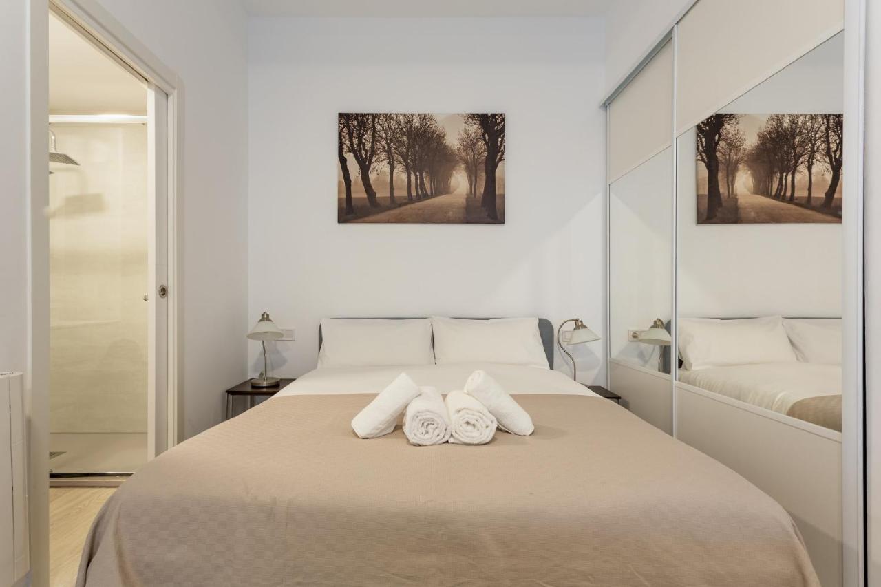 1 Bedroom 1 Bathroom Furnished - Av De America - Studio - Mintystay Madrid Exteriér fotografie